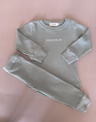 Jaxx Ribbed Two Piece Set