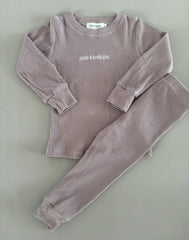 Jaxx Ribbed Two Piece Set