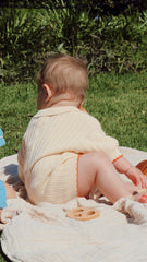 Cream Knitted Romper